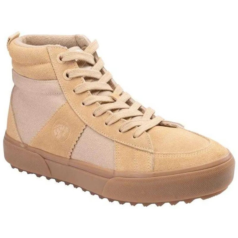 "Bomer Mid" Sneaker für , Kuh Wildleder Herren Beige/Gelb