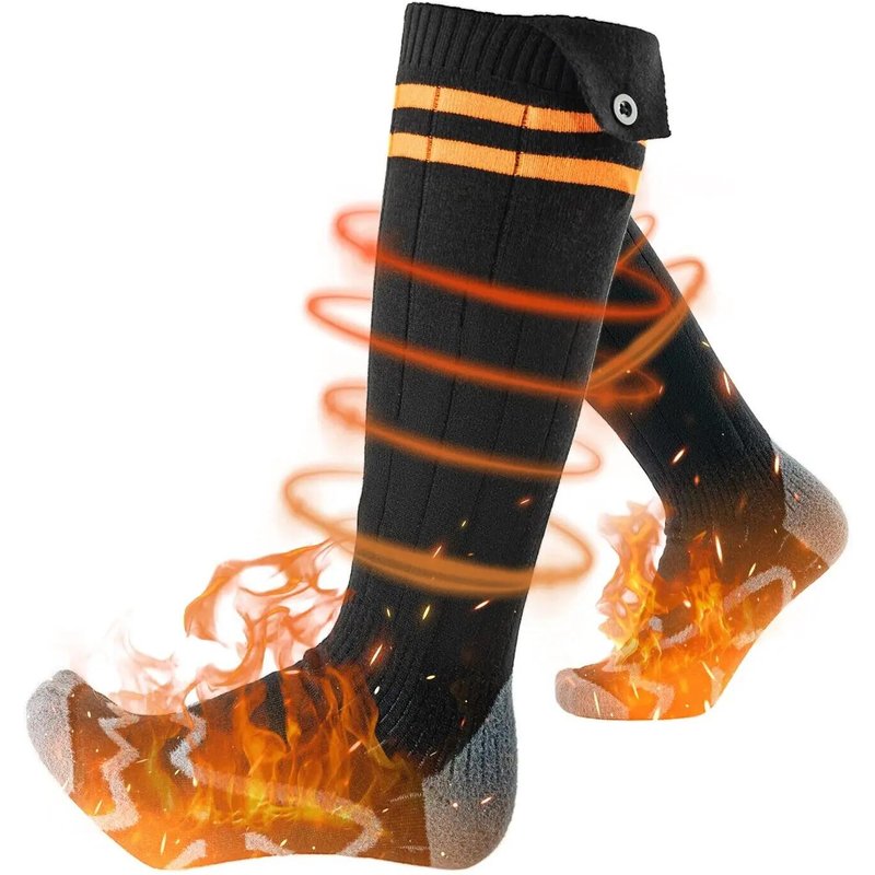 Beheizte Socken mit 5000mAh Akku – 4 Heizstufen für Winter & Outdoor