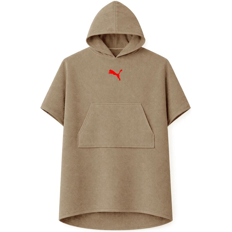 Puma Unisex Badeponcho Poncho mit Kapuze Strand Sauna 660009