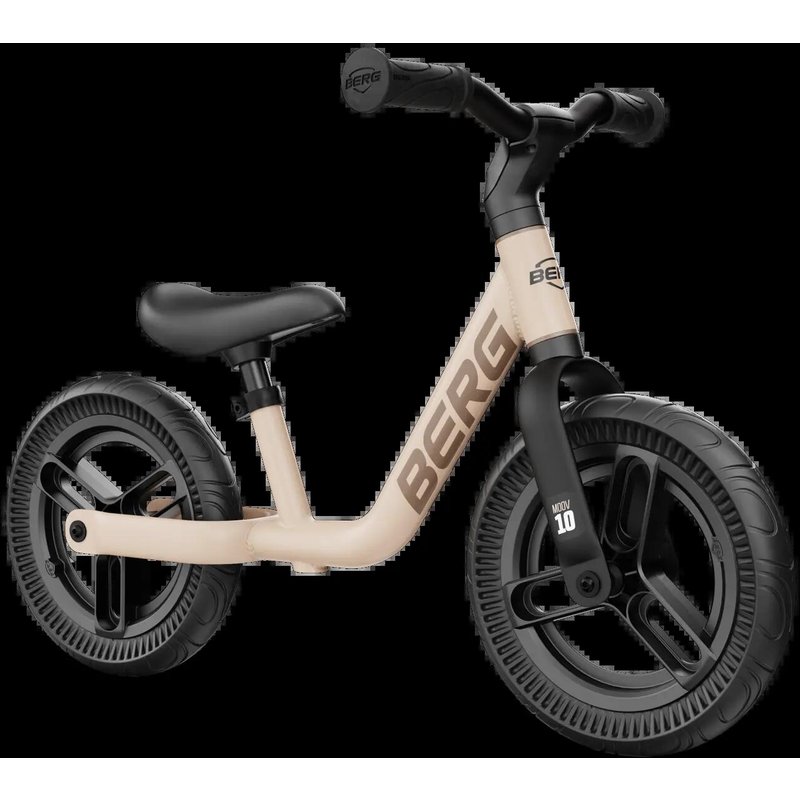Laufrad für Kinder, 2+ Jahre, 10 Zoll, MOOV 10 Sand Beige