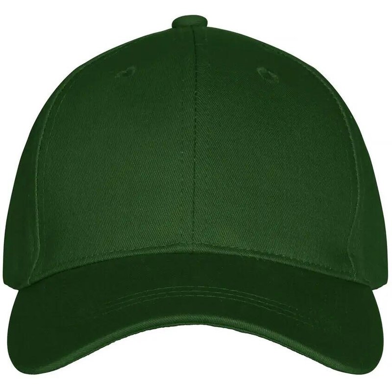 clique Classic Cap 6‑Panel aus 100% Baumwolle Bottle Green