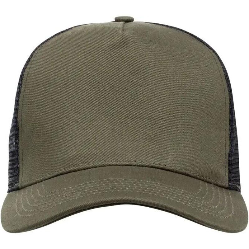 clique Trucker Cap aus gebürstetem Baumwoll-Twill mit Polyester-Netz