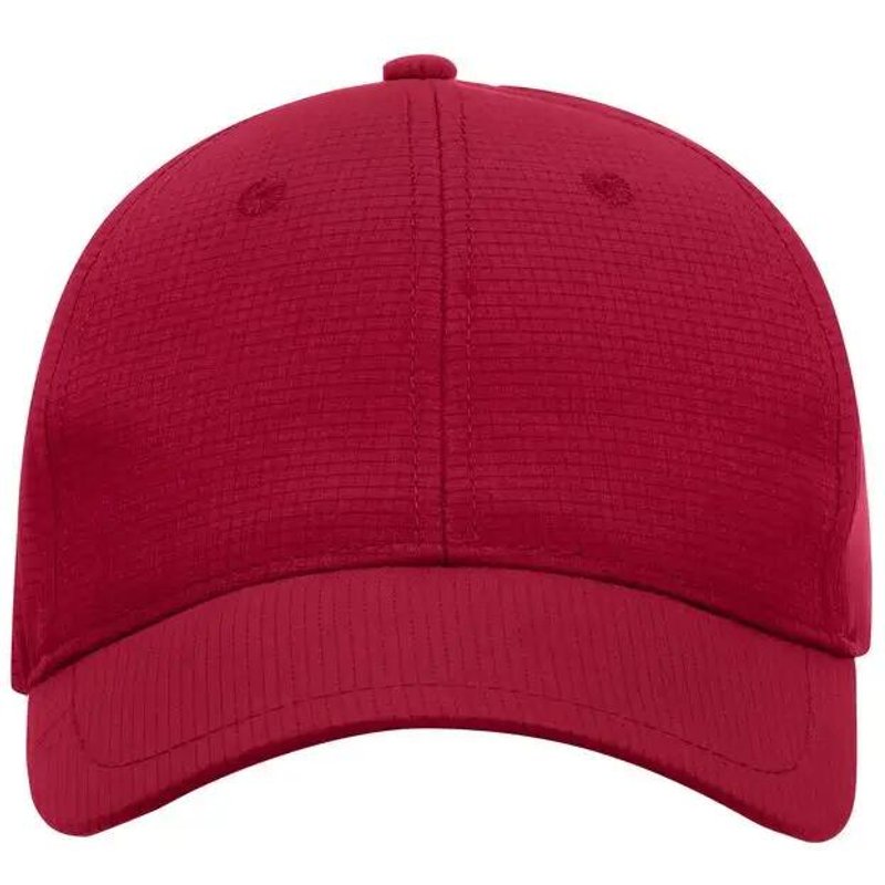 clique Active Cap — 6‑Panel Cap atmungsaktiv Rot