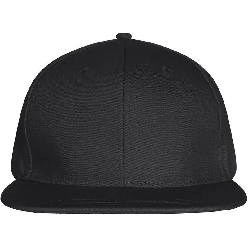 clique Street Cap — 6‑Panel Cap in Schwarz aus Polyester