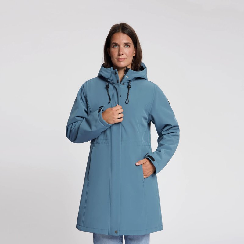 Elinor Damen – Softshell-Jacke – Wasserdicht – Blau
