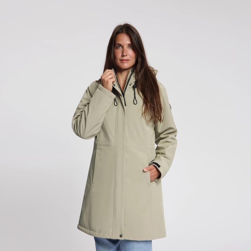 Elinor Damen – Softshell-Jacke – Wasserdicht – Hellbraun