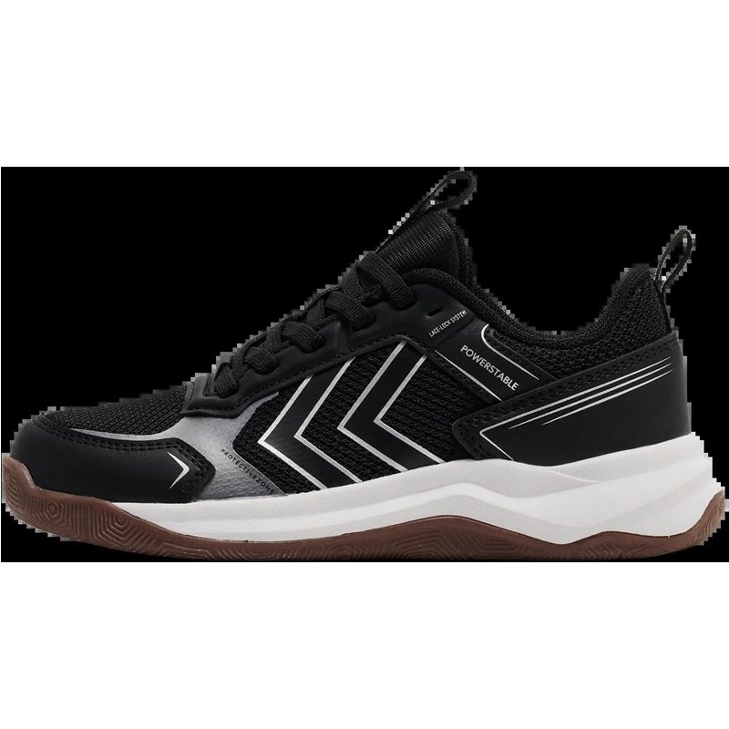 hummel POWER STABLE LC JR — Hallenschuh Kinder Anthracite
