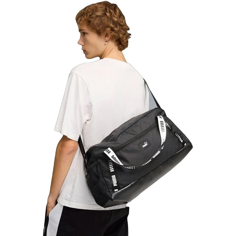 Tasche Puma Phase Tape Small Sports Bag 22L, Schwarz, Unisex