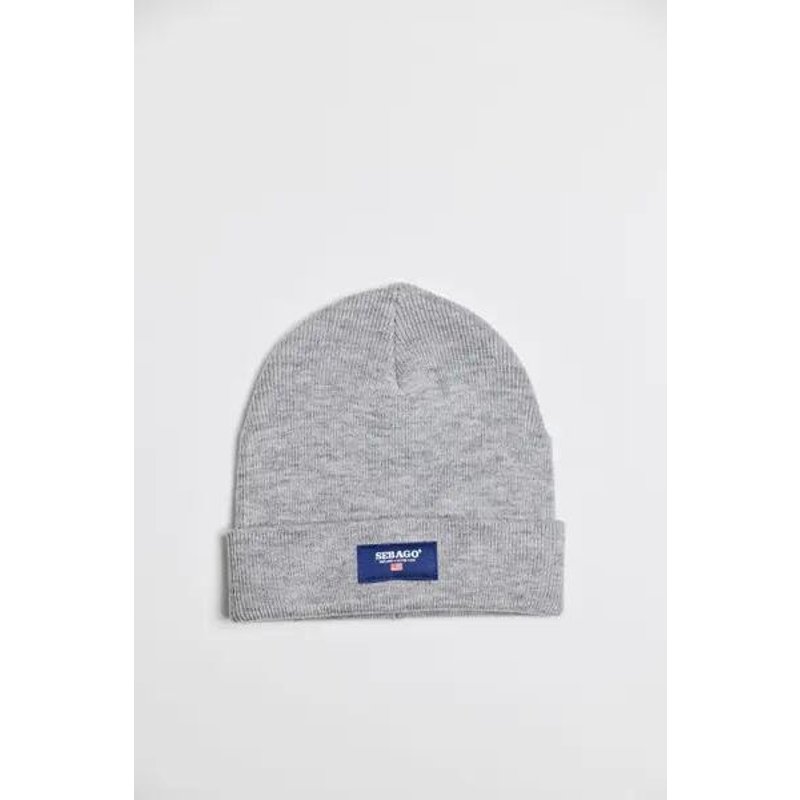 sebago Gale Beanie graue Mütze aus Acryl – GREY