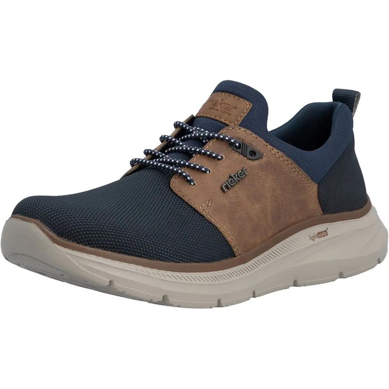 Rieker Herren B1850-14 Slipper Blue Combination