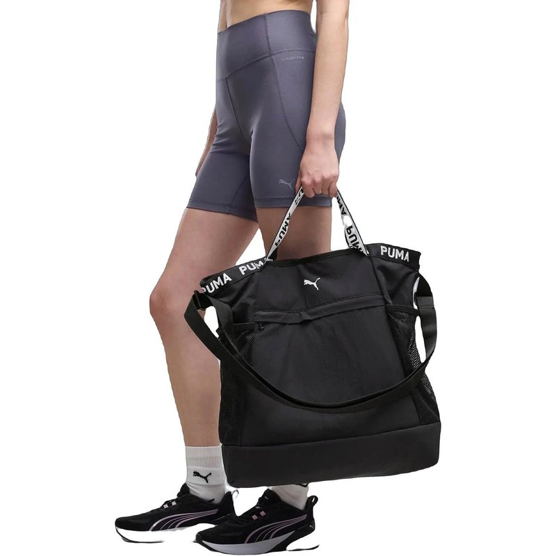 Tasche Puma At Ess Tote Bag 26.5L, Schwarz, Damen