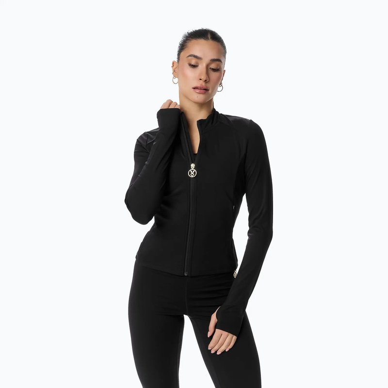 Damen Trainingspullover Cardio Bunny Zipper Bluse