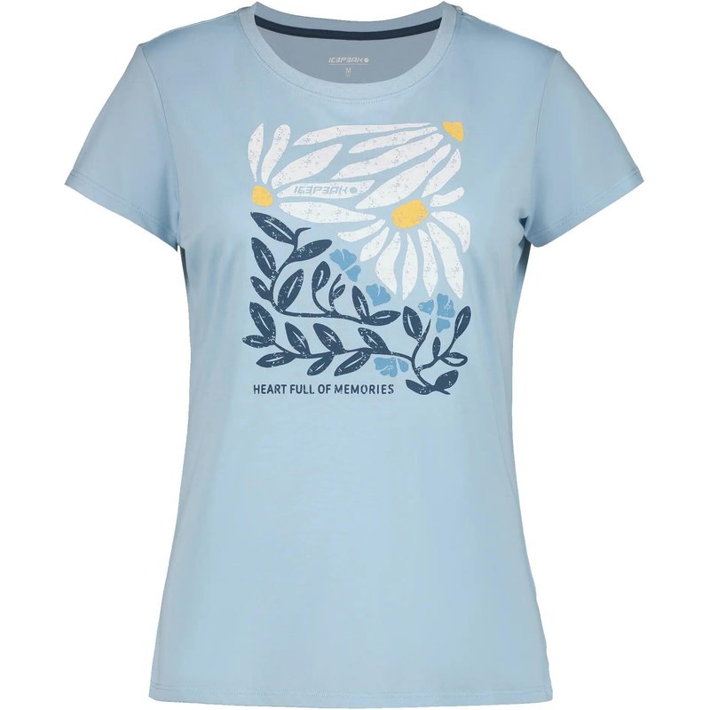 T-Shirt weich leicht schnelltrocknend Damen - Belcher