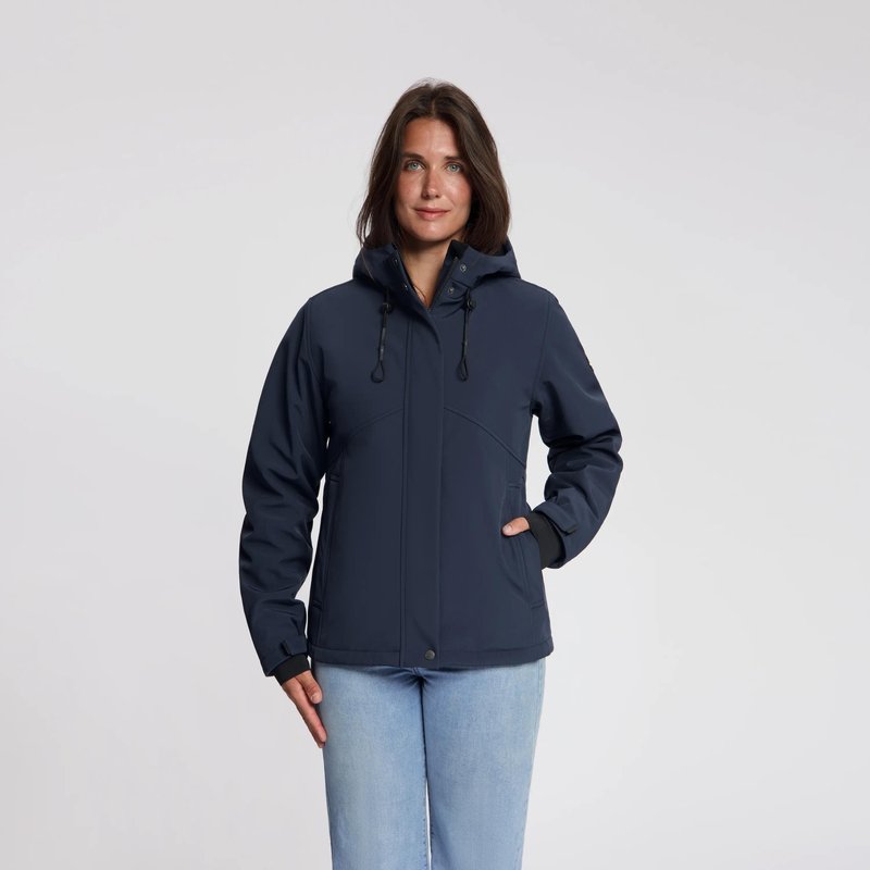 Nykke Damen – Softshell-Jacke – Wasserdicht – Marineblau