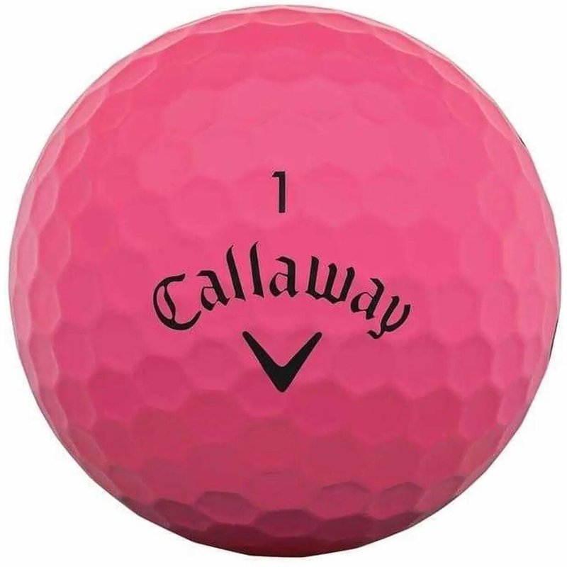 Golfbälle, Weich (25erPack) Damen und Herren Pink Einheitsgröße