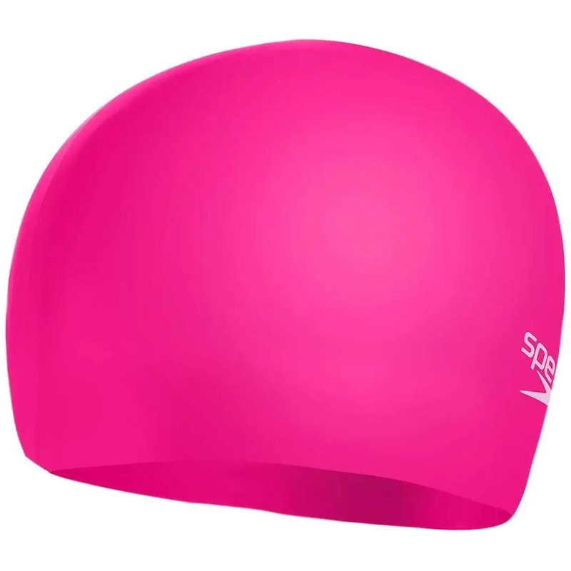 Speedo Junior Silikonkappe, schlicht, geformt – Rosa