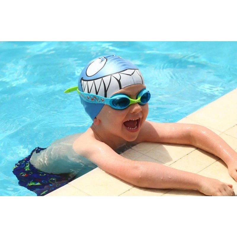 Zoggs Little Twist Kinder-Schutzbrille - Grün / Blau / Blau getönt