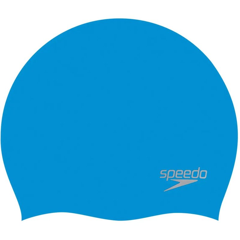 Speedo Silikon-Tankdeckel, schlicht, blau/chrom