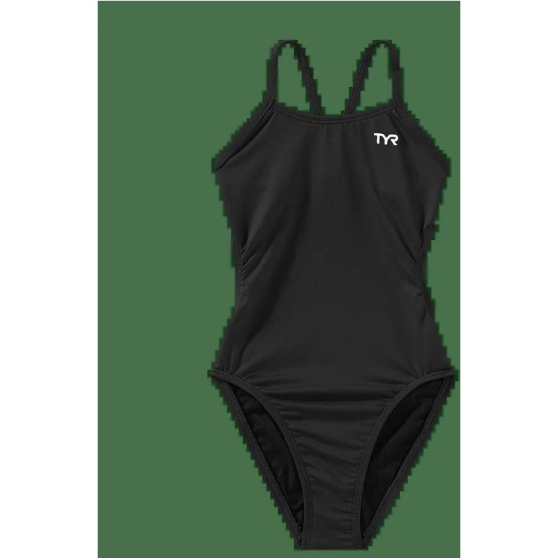TYR Durafast Elite® Mädchen Cutoutfit Badeanzug Solid