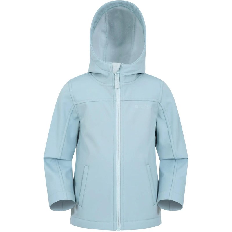 Kinder Wandern Softshelljacke Wasserabweisend Winddicht Kapuze - Exodus