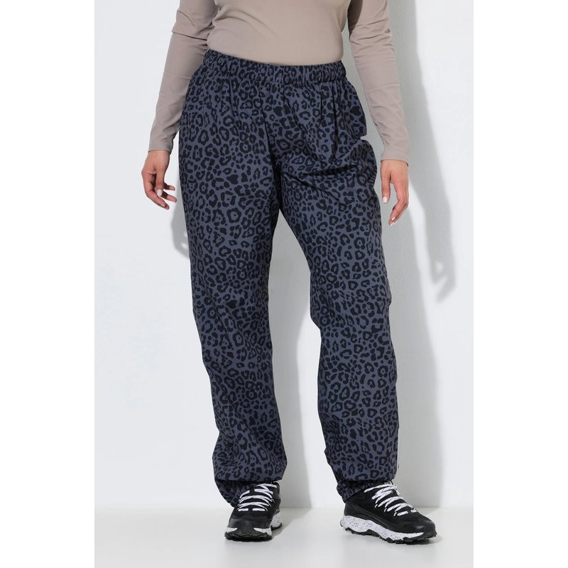 Damen Regenhose Leomuster wasserdicht Reflektorpaspel