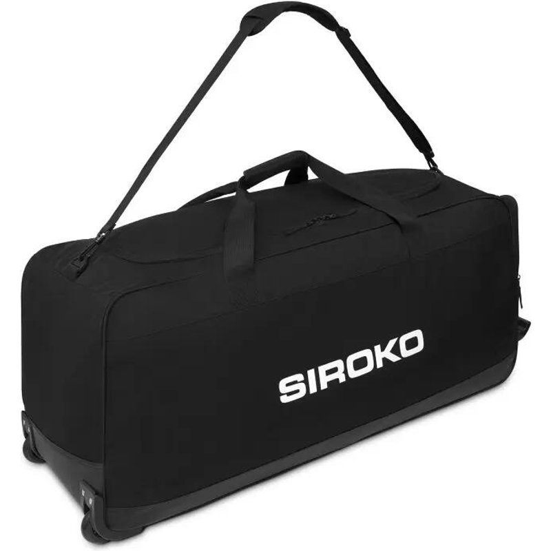 Men & Women rolling duffel bag 160l Wheelie Duffle 160L Black