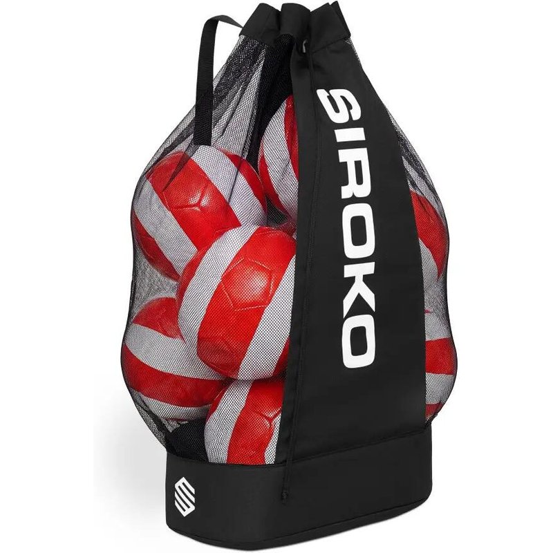 Men & Women mesh ball bag 95l Ball Bag Black