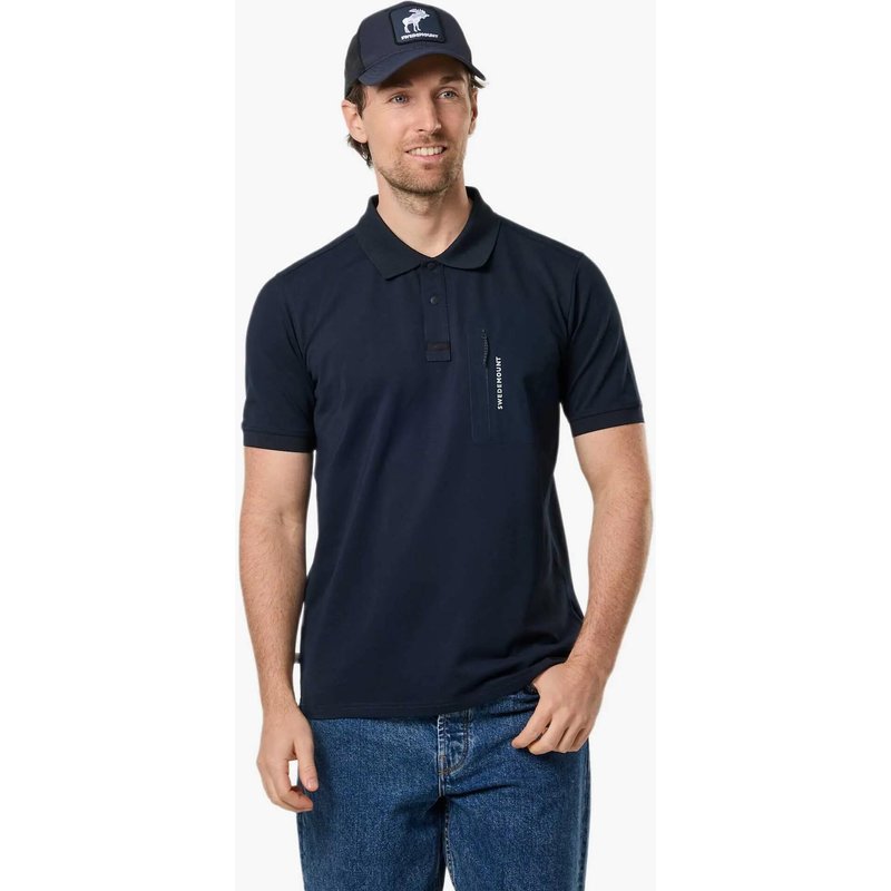 Herren Kurzarm-Poloshirt Schnelltrocknend Lofoten