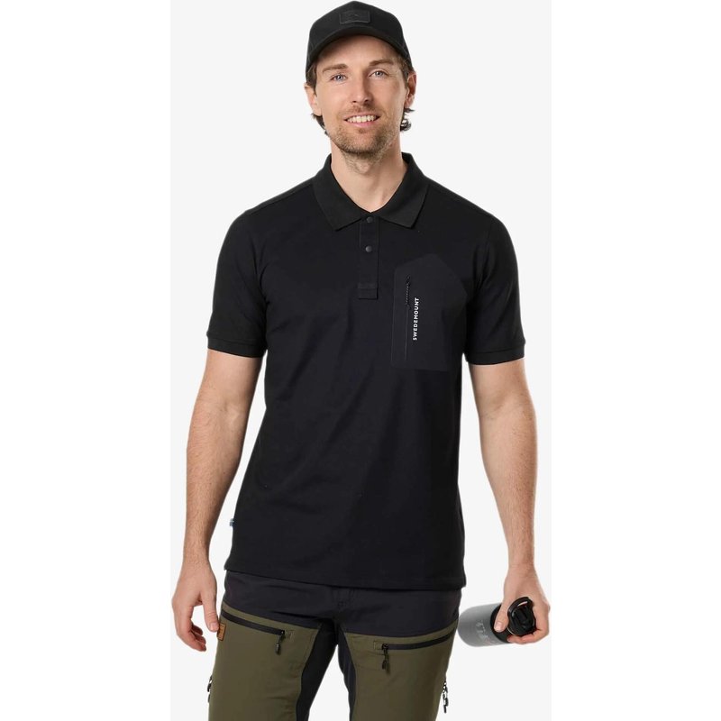 Herren Kurzarm-Poloshirt Schnelltrocknend Lofoten