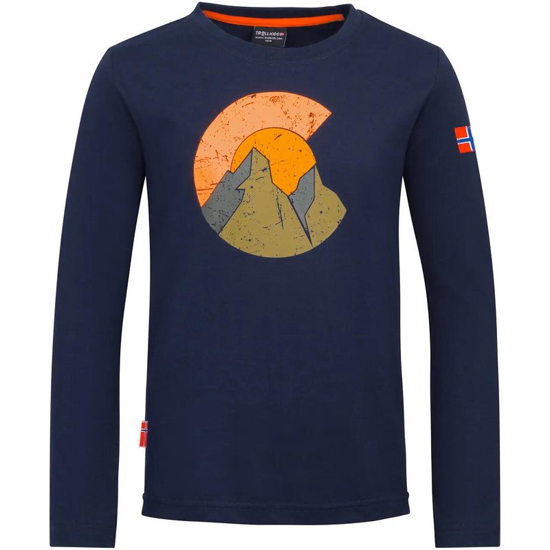 TROLLKIDS Kids Halsafjord Longsleeve GOTS