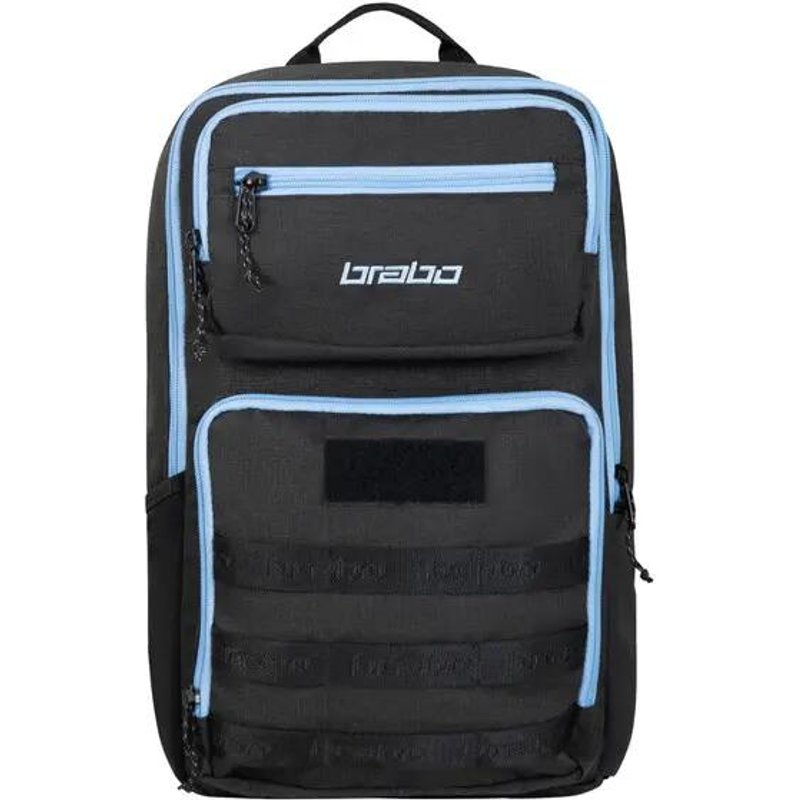 Brabo Traditional Senior Hockeyrucksack Schwarz/Argentinisch Blau