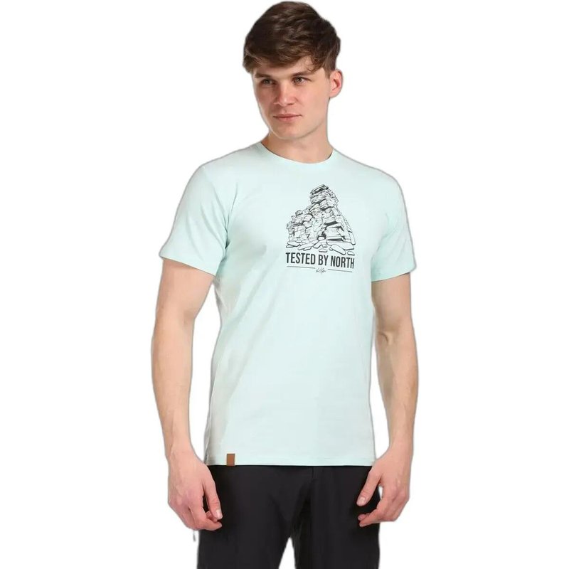 Herren-Baumwoll-T-Shirt mit kurzen Ärmeln Kilpi DISCOVER-M