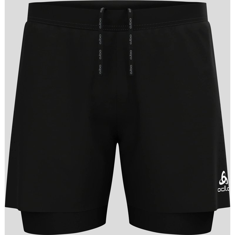 Odlo Zeroweight 5in 2-in-1 Shorts Schwarz