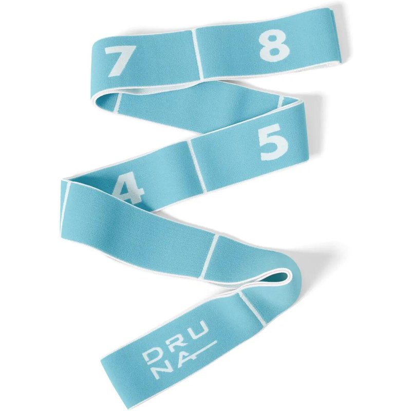 Fitnessband geschlossene Schlaufe mit 8 Griffen INDIGO