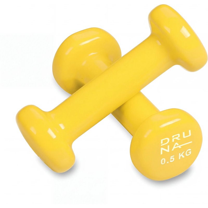 Hanteln Fitness Vinyl-Beschichtung INDIGO