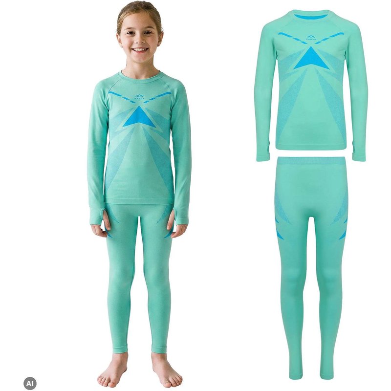 Wärmeaktive Kinderunterwäsche KADVA ALPINESTEP WÄRME LIGHT PLUS JR SET
