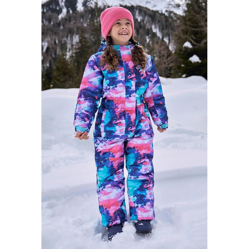 Kinder Skianzug Einteiler Wasserdicht Bis -10 °C - Cloud