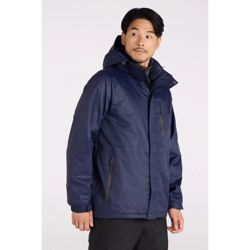 Herren Wandern 3-in-1-Jacke Wasserdicht Atmungsaktiv Kapuze - Bracken Extreme