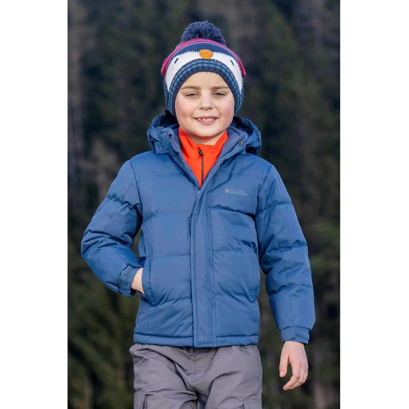 Kinder Winterwandern Steppjacke Wasserabweisend Atmungsaktiv Kapuze - Snow II