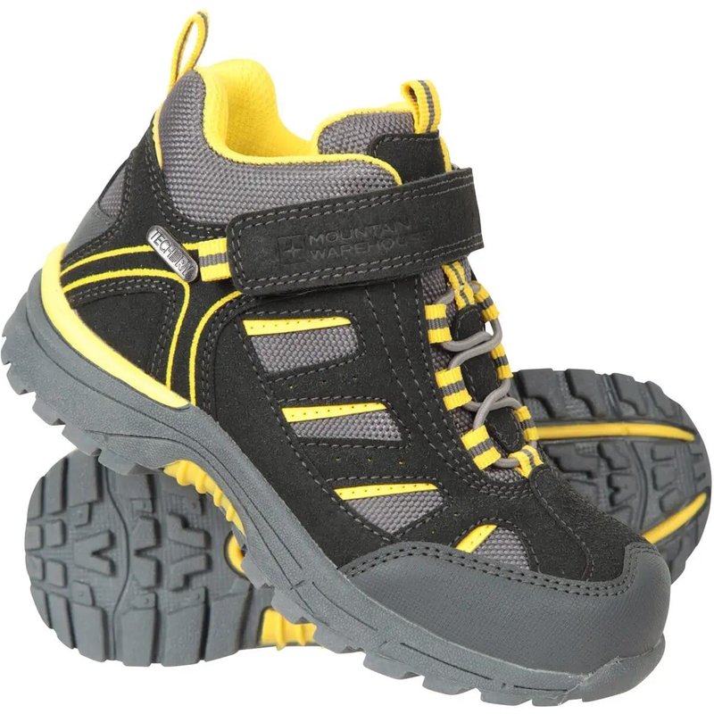 Kinder Wanderstiefel Wasserdicht Atmungsaktives Futter Schnürung - Drift Junior