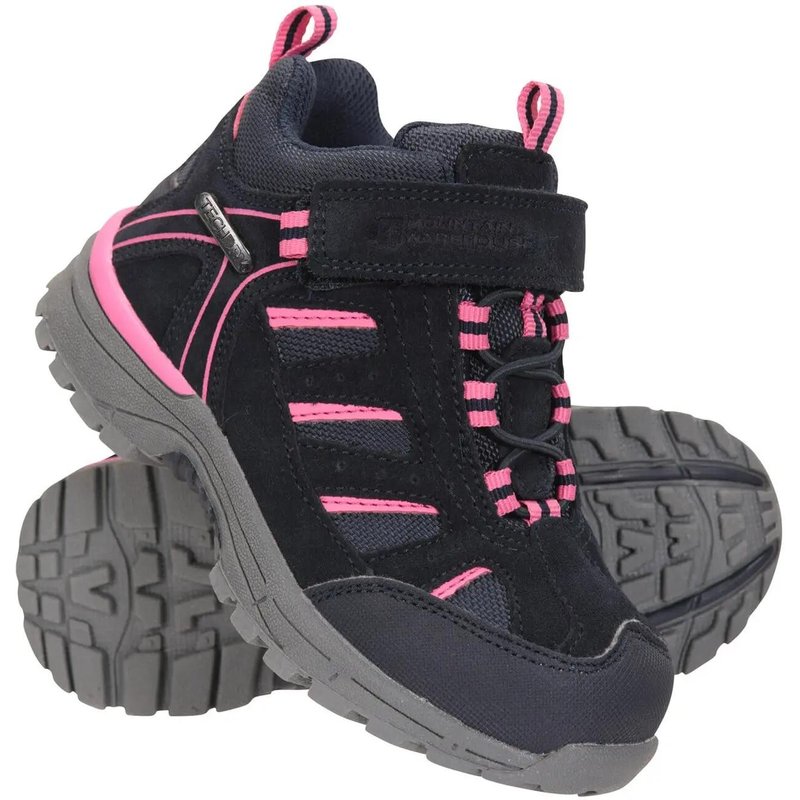 Kinder Wanderstiefel Wasserdicht Atmungsaktives Futter Schnürung - Drift Junior
