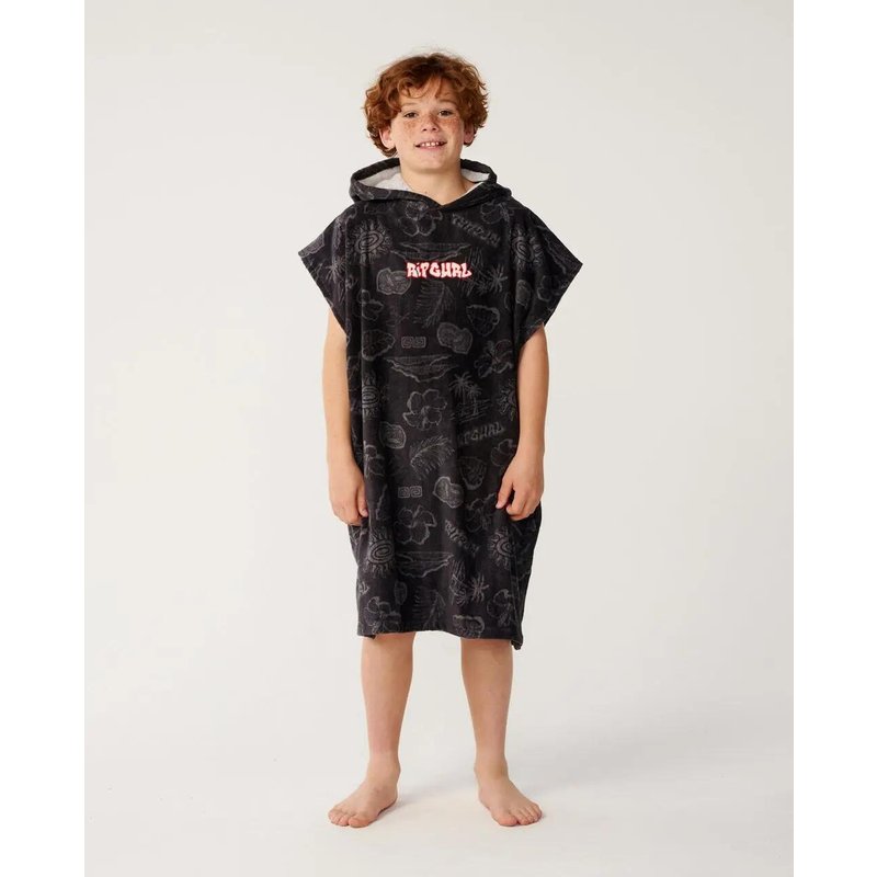 Surfponcho Jungen Sessions - Washed Black