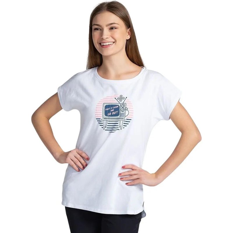 Damen-Baumwoll-T-Shirt Kilpi NELLIM-W