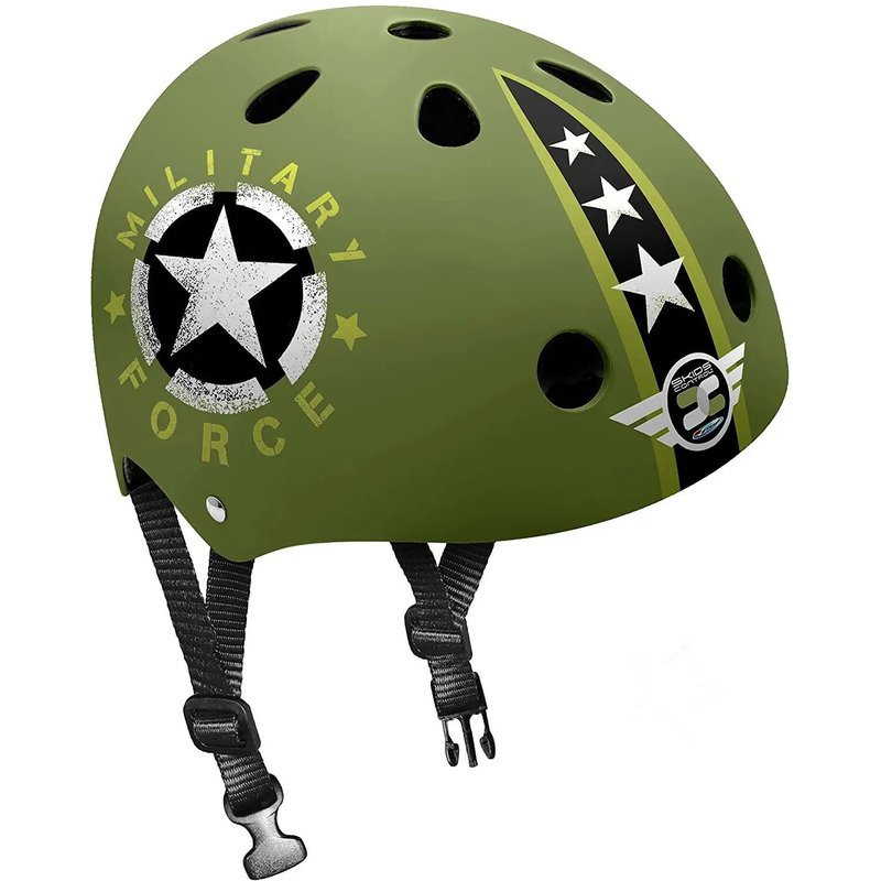 Fahrradhelm für Kinder Stamp 54-60cm Grün