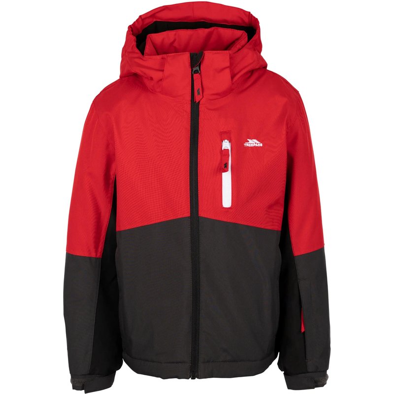 Trespass Lennox – Kinder-Skijacke, Rot, 2/3
