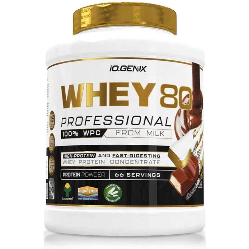 Whey 80 Professional - 2 kg Milchschokolade IO.Genix