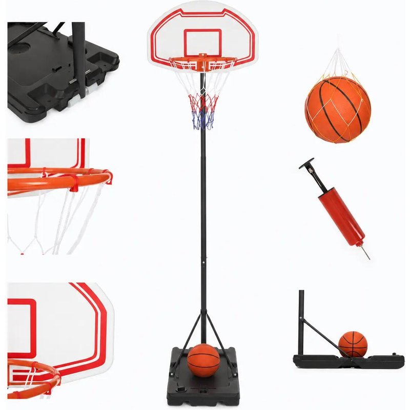 Kinder-Basketballkorb OneTeam K01 mit Ball