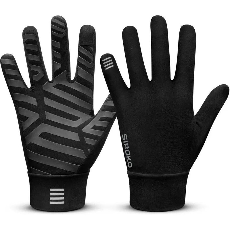 Men & Women Cycling gloves Nuremberg Black