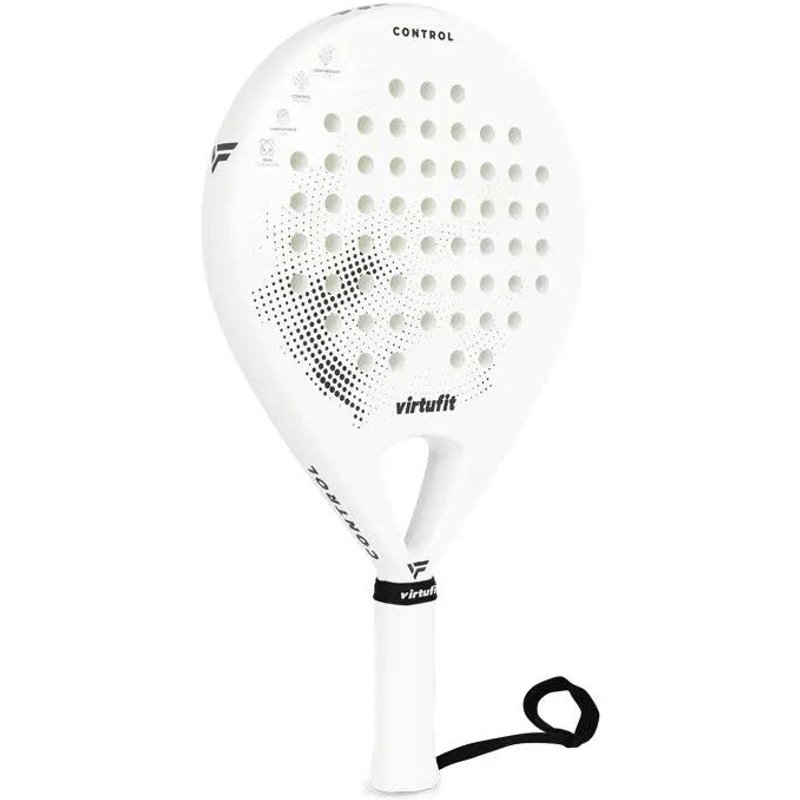 Padelschläger – Control - Weiß/Schwarz