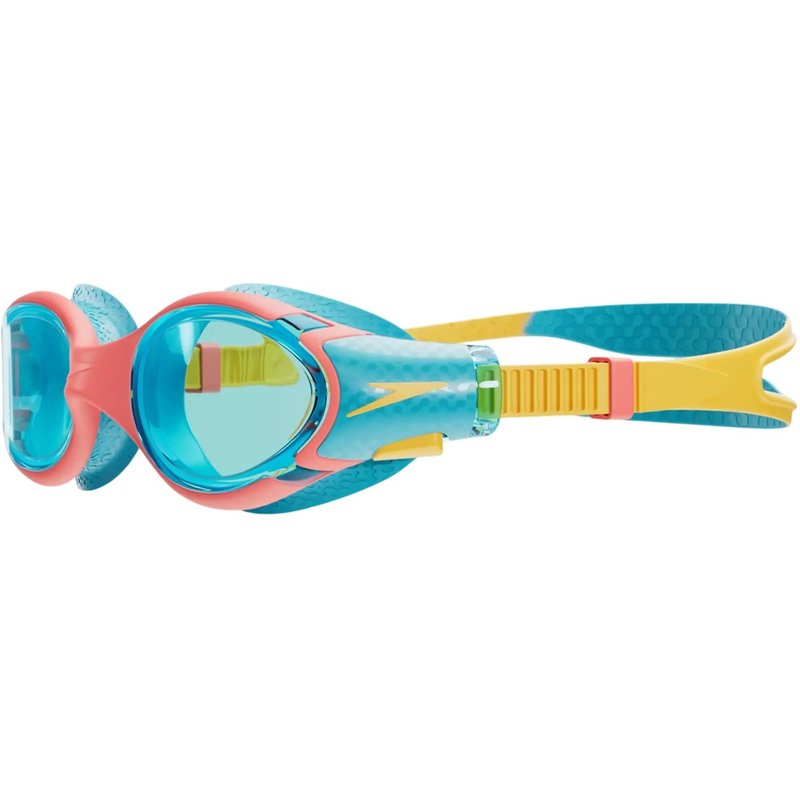 "Biofuse 2.0" Schwimmbrille für Kinder Rot/Blau/Gelb